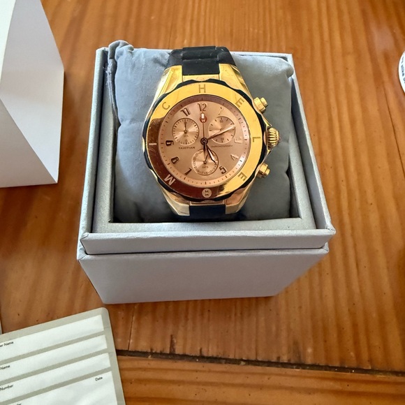 Michele Black Jelly Rose Gold w new battery - Picture 4 of 4